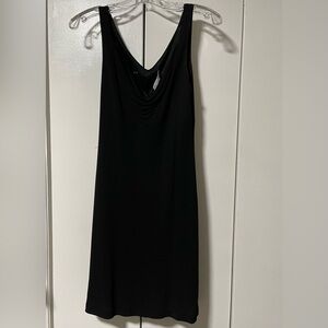 Six Fourteen Little Black Backless Dress